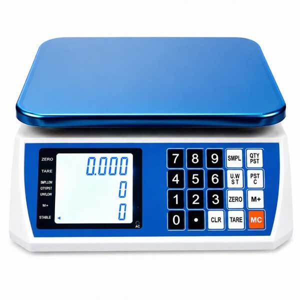 ترازوی قطعه شمار نیک لایف 30 کیلویی 3 نمایشگر