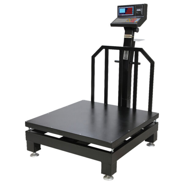 باسکول محک 1500 کیلویی مدل 13000 پلاس پرینتردار سینی 120×120 سانتی ‌متر